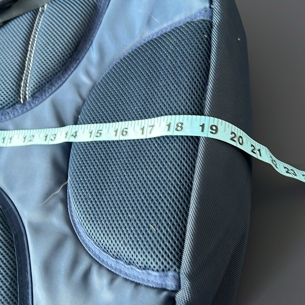 High Sierra Blue Laptop 19" Computer Padded Backpack Bag - Picture 12 of 14
